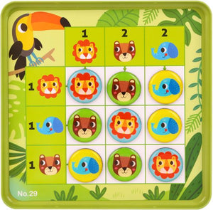 Tooky Wooden Forest Sudoku - Magnetic Travel Game