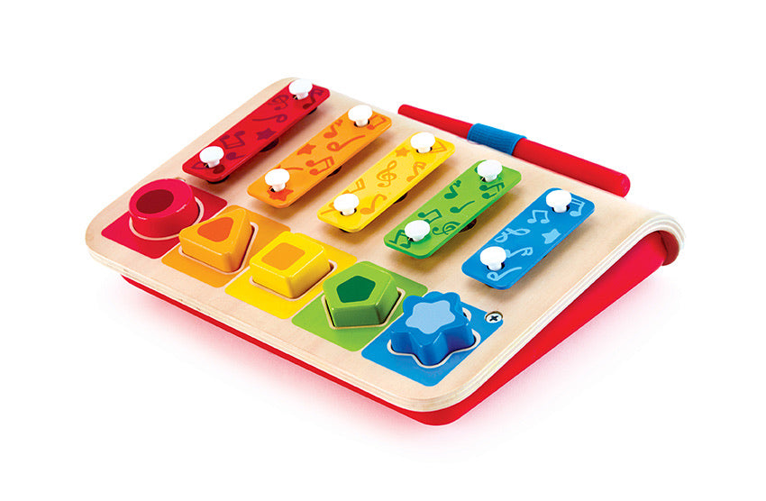 Hape My First Xylophone & Piano and Shape Sorter
