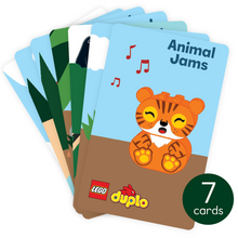 Load image into Gallery viewer, Yoto Audio Card -  LEGO DUPLO - Animals Around the World