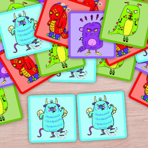 Learnwell Moji Monster Card Game - Isaac’s Treasures