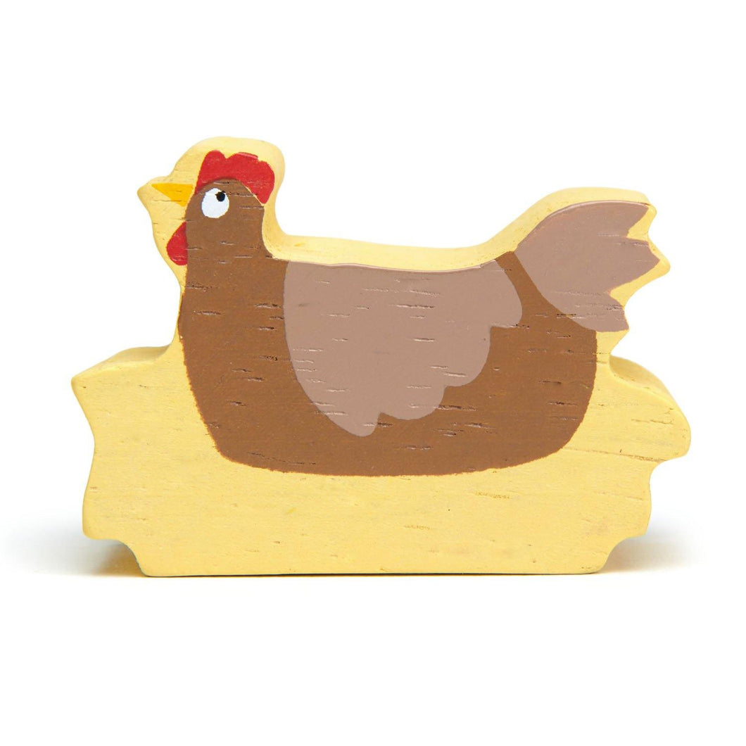 Tenderleaf Farmyard Animal - Chicken - Isaac’s Treasures