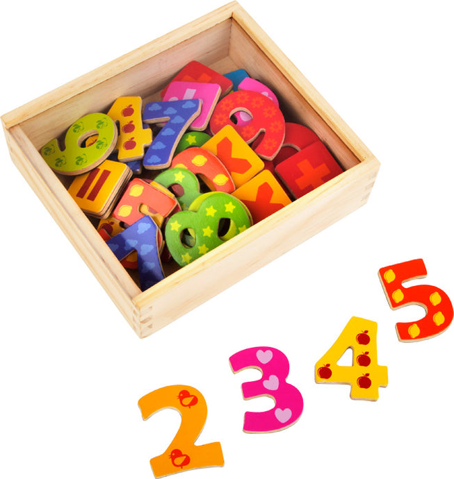 Small Foot Colourful Magnetic Numbers