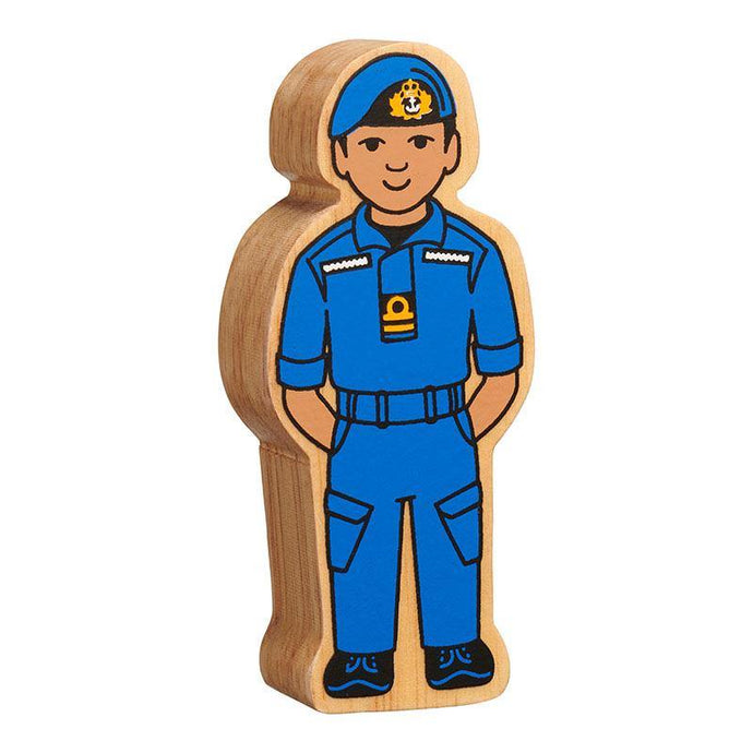 Lanka Kade Natural Blue Navy Officer - Isaac’s Treasures