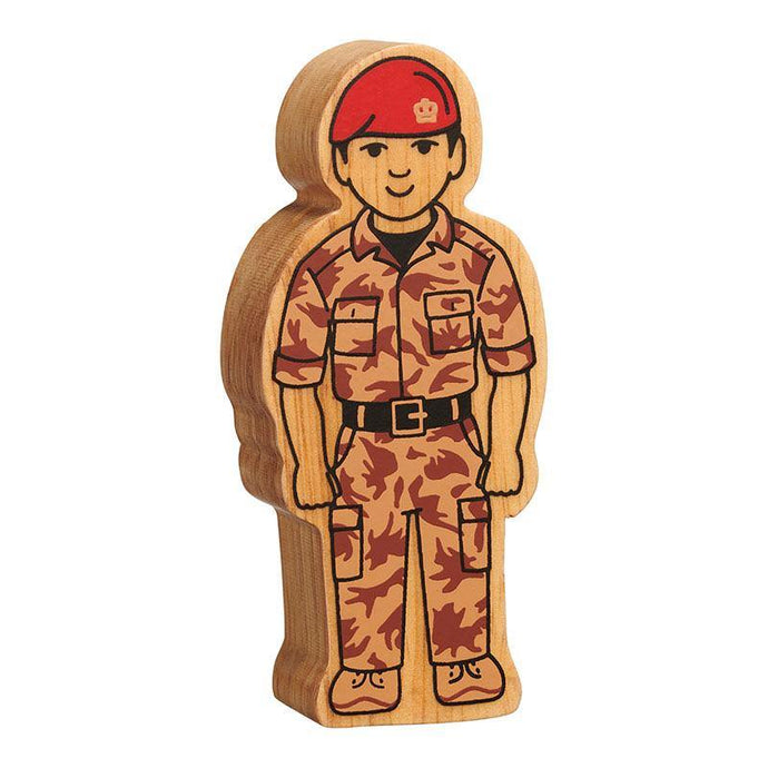 Lanka Kade Natural Brown Army Officer - Isaac’s Treasures