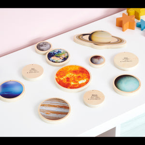 Tickit Wooden Solar System Discs - Pk11