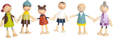 Load image into Gallery viewer, Small Foot Wooden Bending Dolls Family