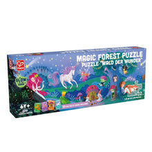 Load image into Gallery viewer, Hape 200pc Magic Forest Puzzle Glow in the Dark 1.5m