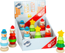 Load image into Gallery viewer, Small Foot Christmas Stacking Figurines