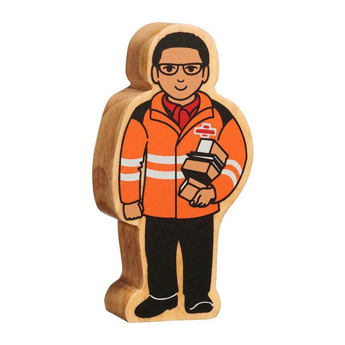 Lanka Kade Natural Orange & Black Delivery Person - Isaac’s Treasures