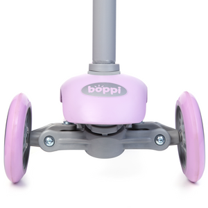 Boppi 3-Wheel Kids Scooter Age 3-8 - Purple