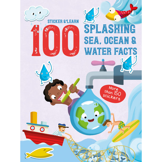 100 Splashing Sea Ocean and Water Facts Sticker Book