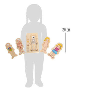 Small Foot Layer Puzzle Anatomy Girl