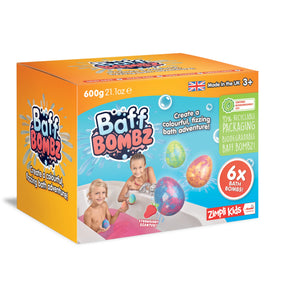 Zimpli Kids Baff Bombz 6 Pack Egg