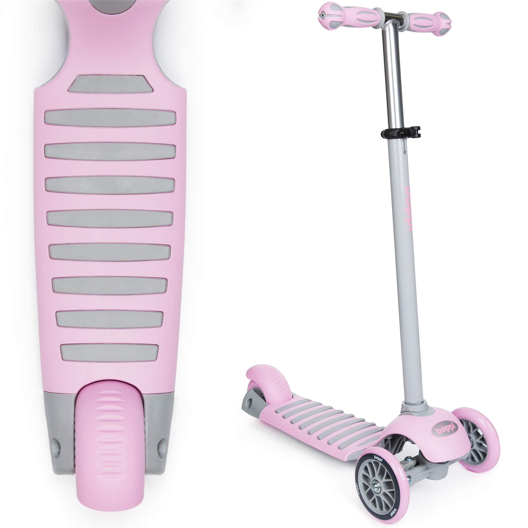 Boppi 3 Wheel Kids Scooter Age 3 8 Pink