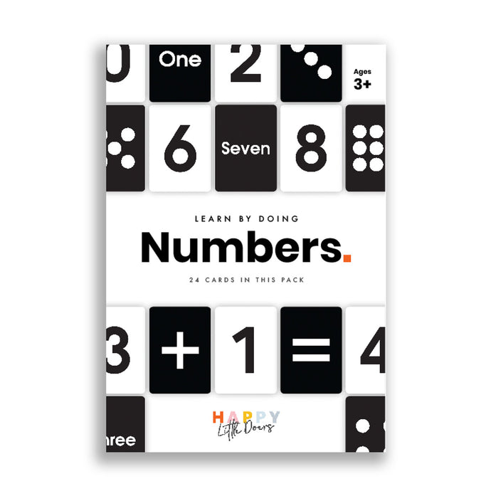Happy Little Doers Numbers Flashcards