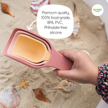 Load image into Gallery viewer, Inspire My Play Nesting Scoop Set - Coral Yellow