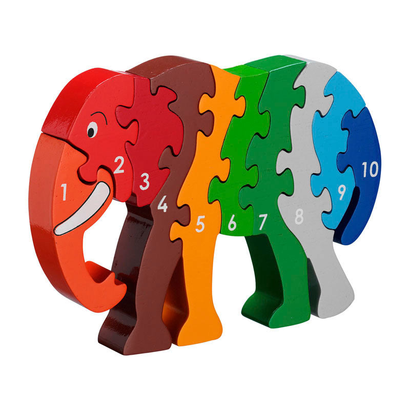 Lanka Kade Elephant 1-10 Jigsaw