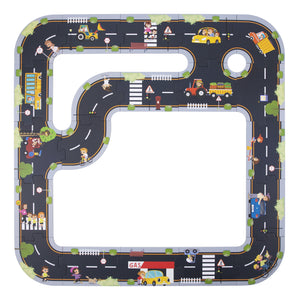 Tooky Toy Wooden City Road Puzzle