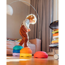 Load image into Gallery viewer, Stapelstein® Rainbow Rainbow Classic 6 Stepping Stones