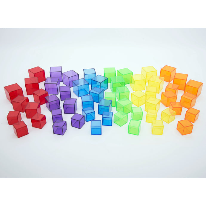 Tickit Translucent Cube Set - Pk54