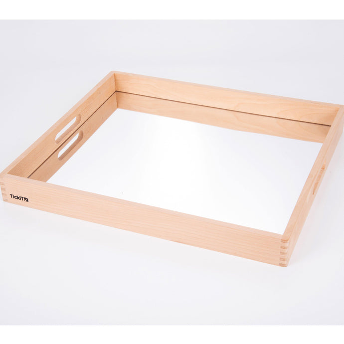 TickiT Wooden Mirror Tray - Isaac’s Treasures