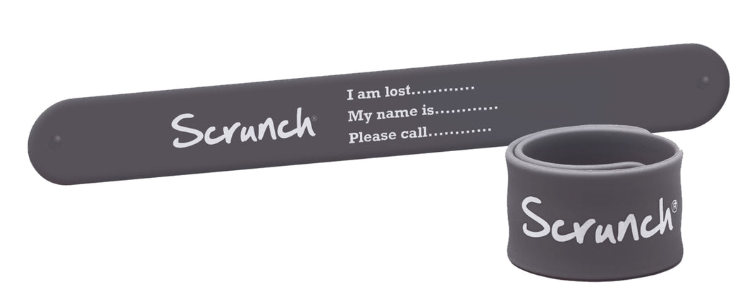 Scrunch Identity Wristband -  Cool Grey