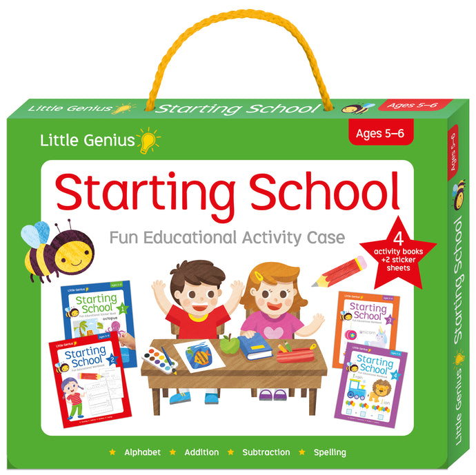 Little Genius Starting School Fun Educational Activity Case