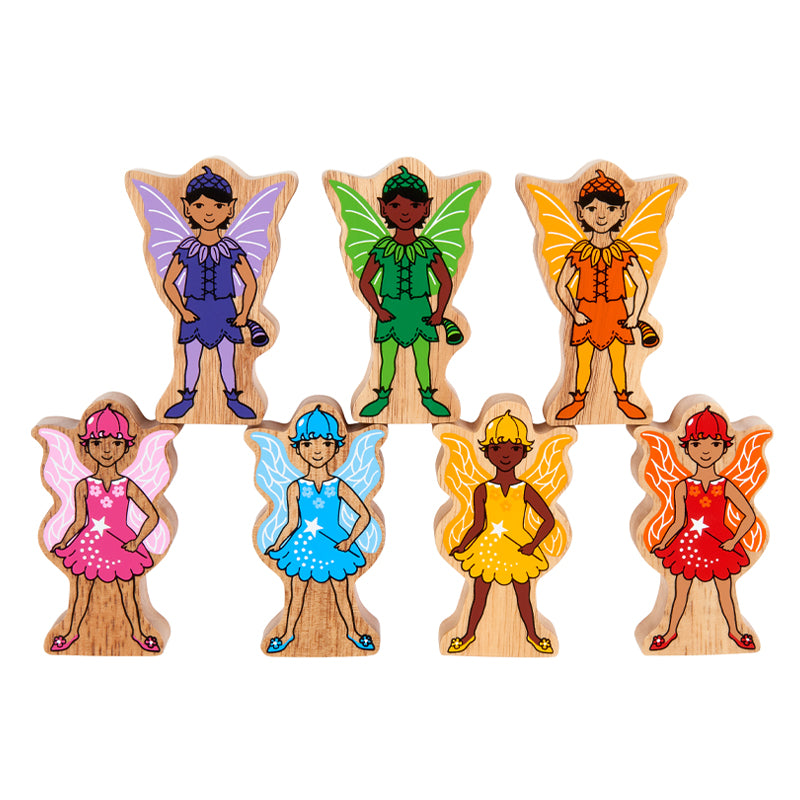 Lanka Kade Rainbow Fairies play set - 7 pieces