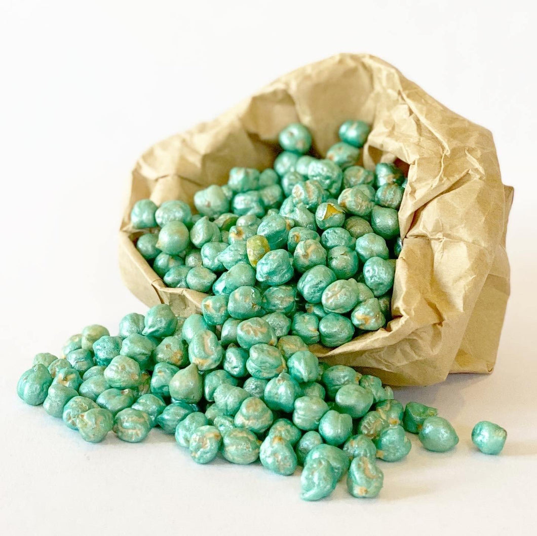 Sensory Scented Beans 175g - Pearlescent Green - Isaac’s Treasures