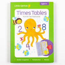 Load image into Gallery viewer, Little Genius Pull the Tab: Times Tables