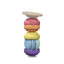 Load image into Gallery viewer, Stapelstein® Rainbow Pastel Stepping Stones 6+1 Set