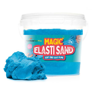 Rainbow Eco Play Magic Elasti Sand Blue - 300g