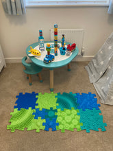 Load image into Gallery viewer, Happy Feet Play Mat - Muffik Blue