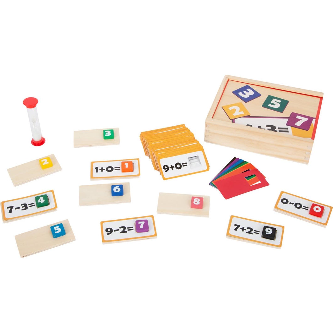 Small Foot Learning Game Wooden puzzle Mathematics