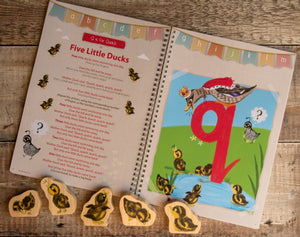 Learnwell Alphabet Rhyme Time Characters Set 1