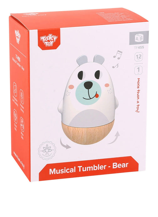 Tooky Wooden Bear Musical Tumbler