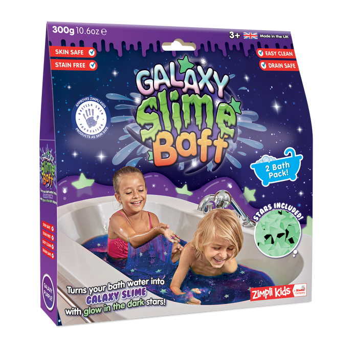 Zimpli Galaxy Slime Baff - 2 Pack