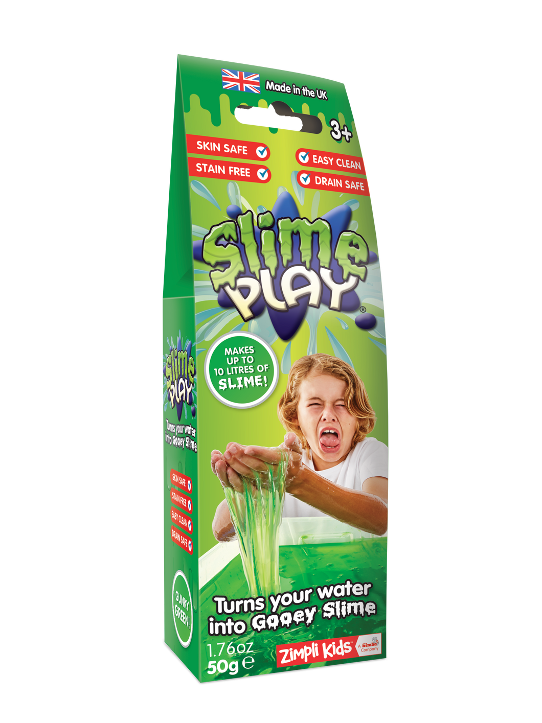 Zimpli Kids Slime Play 50g Green