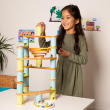 Load image into Gallery viewer, Boppi Bamboo Marble Run - Advanced Pack