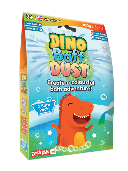 Zimpli Baff Dust Dino - 2 Pack
