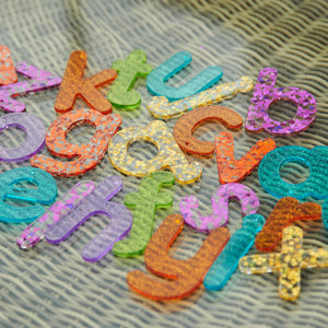 TickiT Rainbow Glitter Letters - Pk26