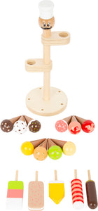 Small Foot Ice cream stand Luigi Gelato Movable