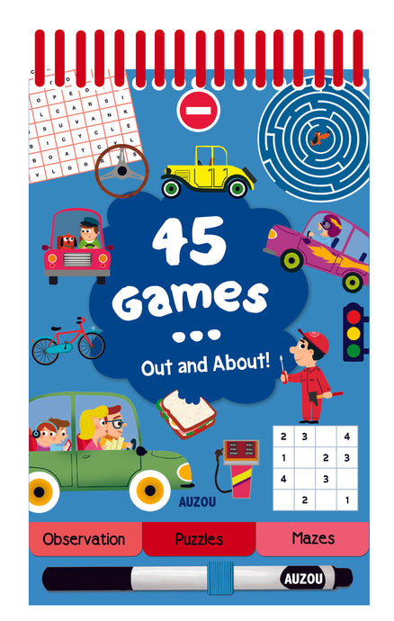 Out and About 45 Games Activity Pad
