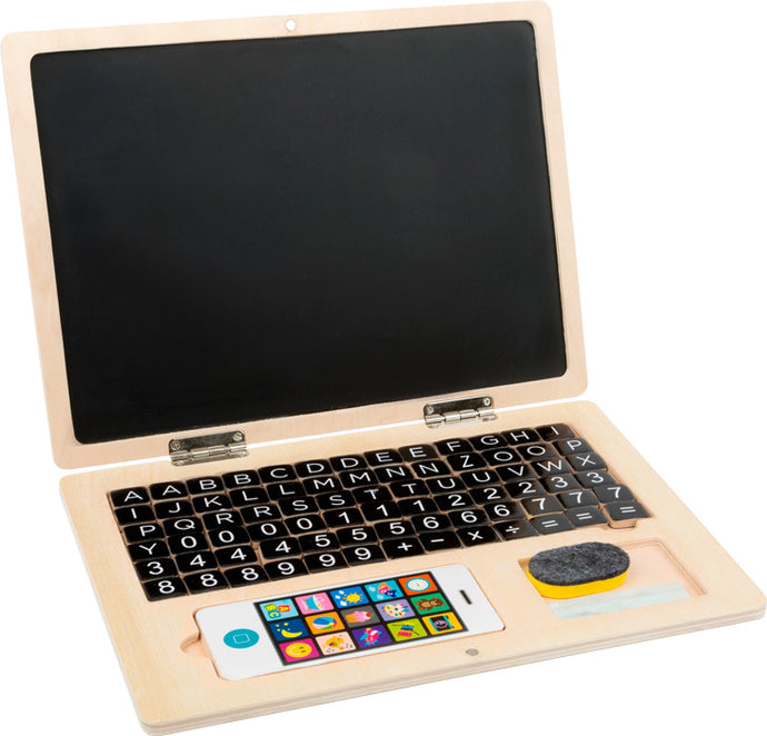 Small Foot Wooden Laptop with Magnet Board