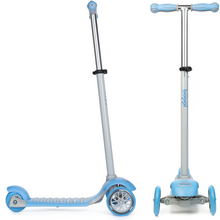 Load image into Gallery viewer, Boppi 3-Wheel Kids Scooter Age 3-8 - Blue