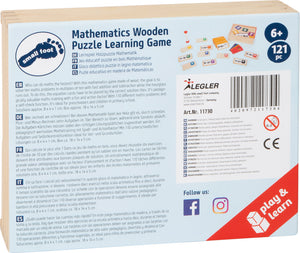 Small Foot Learning Game Wooden puzzle Mathematics