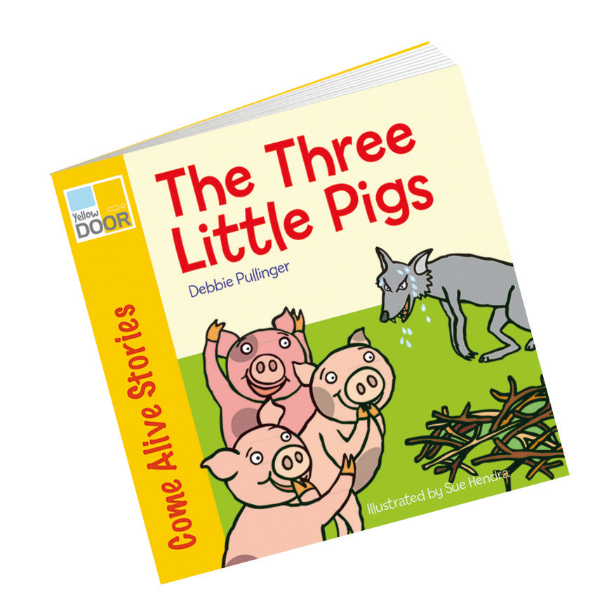 Yellow Door Three Little Pigs Story Book