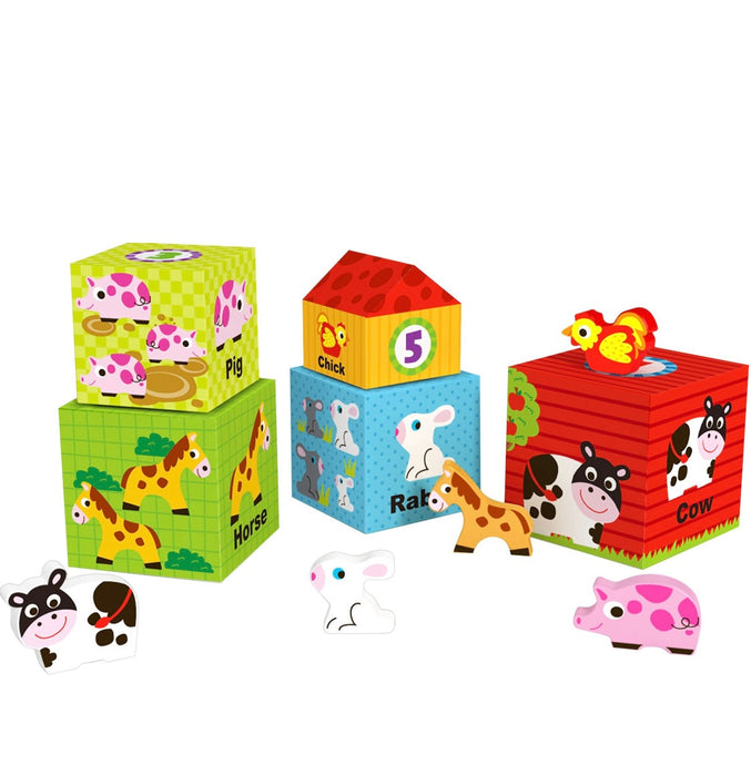 Tooky Wooden Farm Nesting Boxes