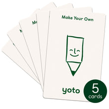 Load image into Gallery viewer, Yoto Audio Card - Make Your Own Cards (Pack of 5)