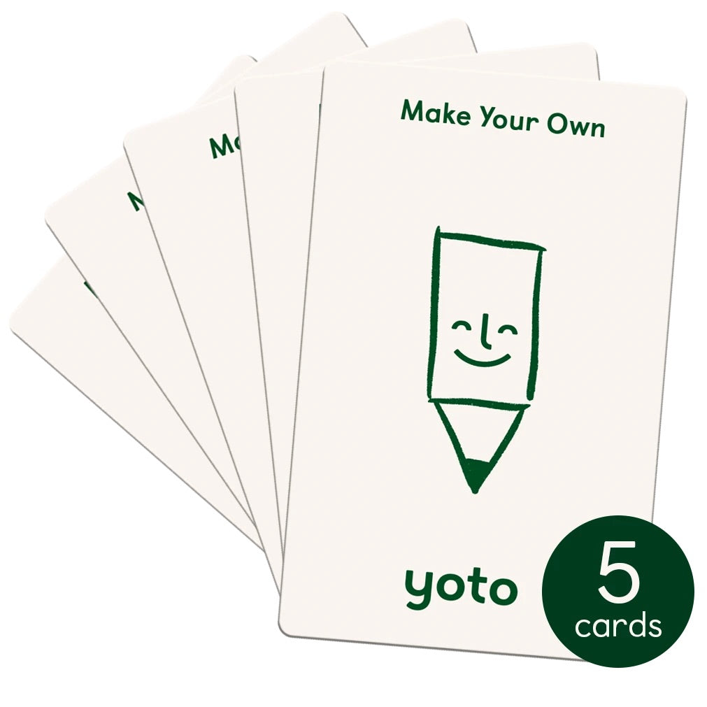 Yoto Audio Card - Make Your Own Cards (Pack of 5)